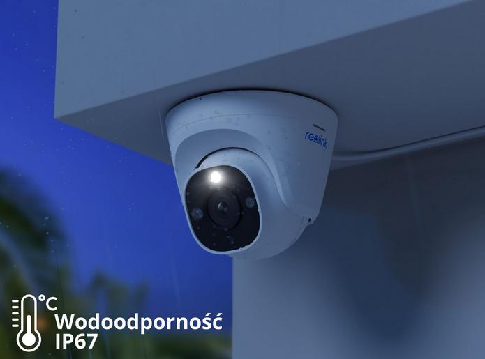 Wodoodporna konstrukcja IP67 do zastosowań zewnętrznych