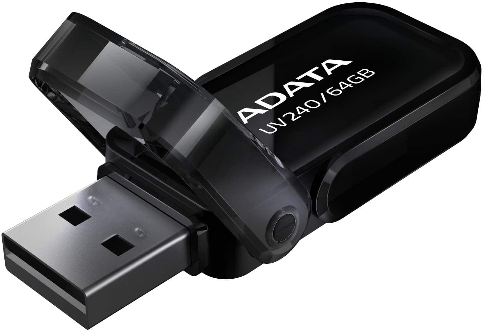 Najważniejsze cechy – Adata UV240 32GB USB2.0 Black