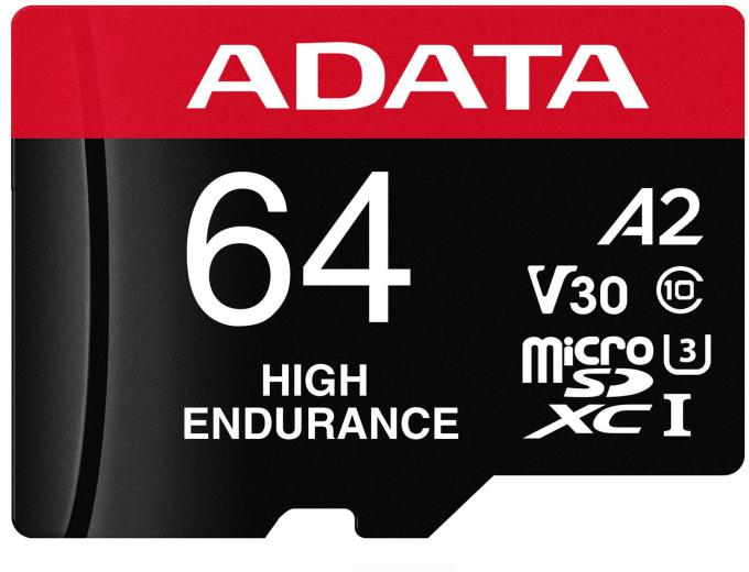 Karta microSD – Adata High Endurance 64GB