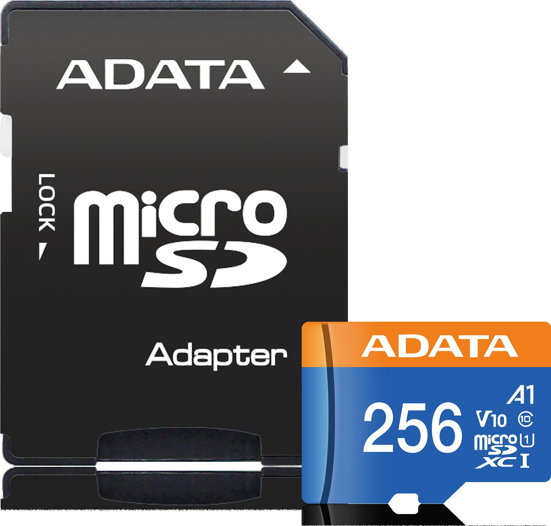 Najważniejsze cechy – Adata microSD Premier 256GB