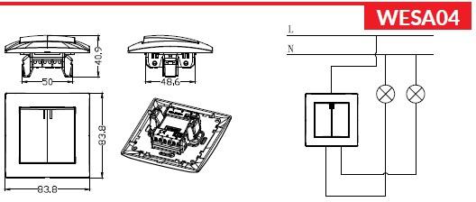 Najważniejsze cechy – VCX LC 04 Biały