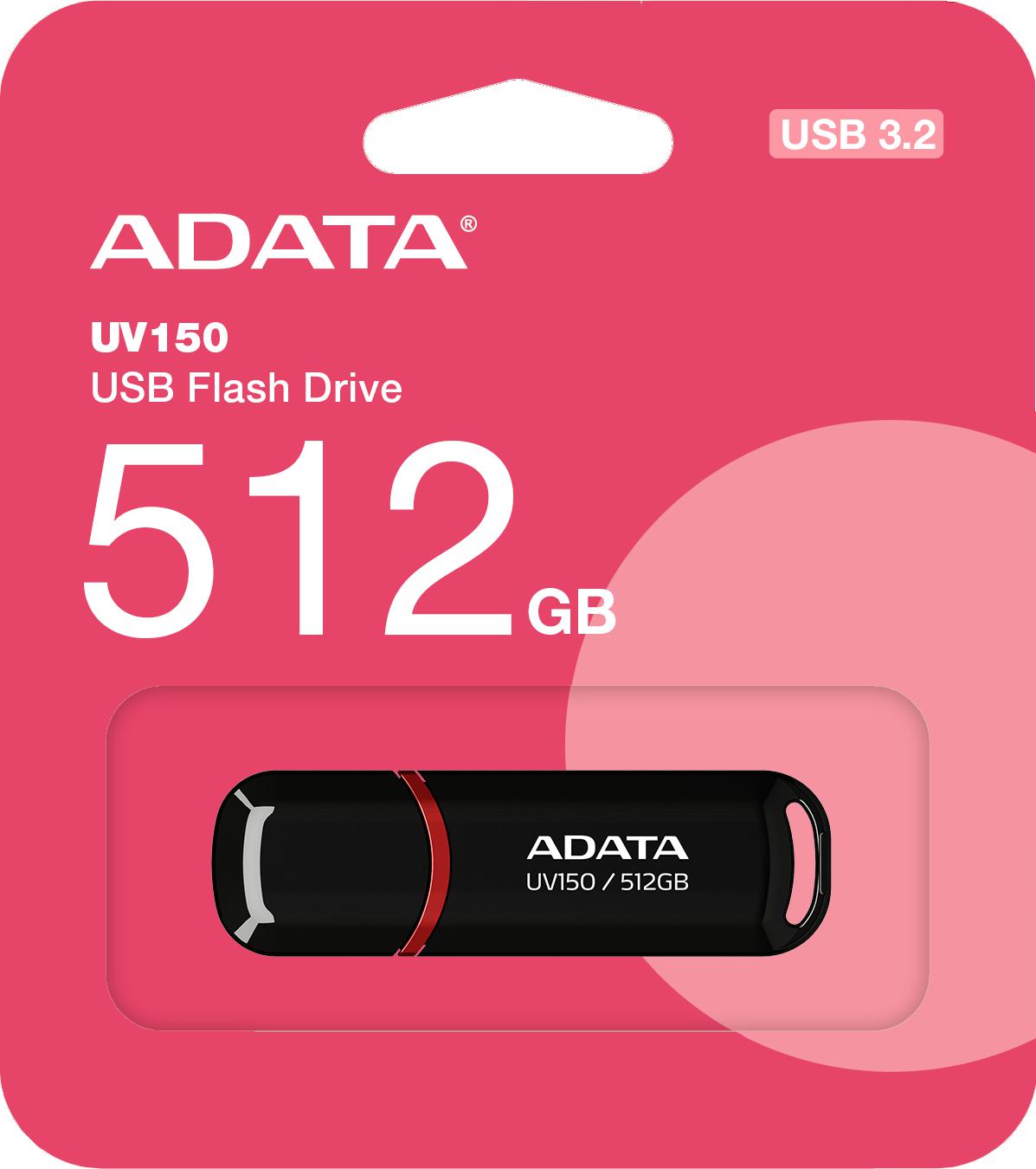 Dlaczego warto kupić – Adata UV150 512GB USB3.2 czarny