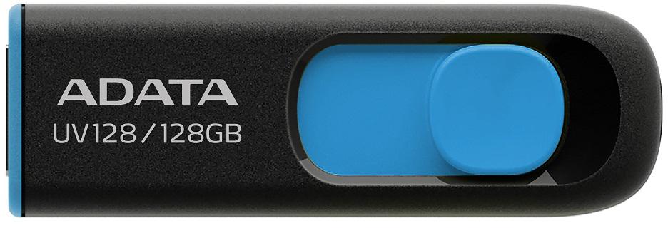 Pendrive – Adata UV128 128GB USB 3.2 Gen1 czarno - niebieski