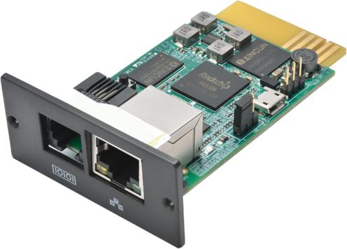 MODUŁ SNMP 1Gbps PowerWalker DLA UPS VFI CG, CPG, CPH, C LCD, CRM, CRS, CW, RMG - najważniejsze cechy: