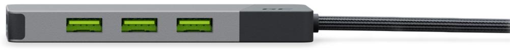 Hub USB 7w1 Green Cell Connect 3x USB-A 3.1 HDMI  4K 60Hz 1x USB-C PD 85W