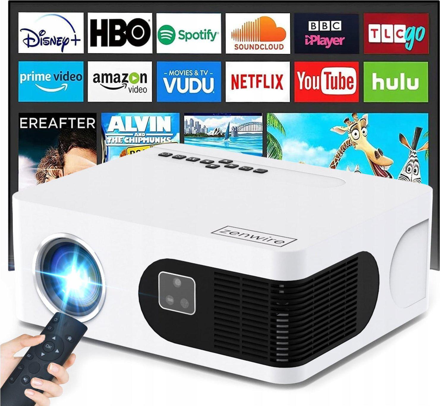 Zaawansowany projektor Zenwire E601H z systemem Android TV