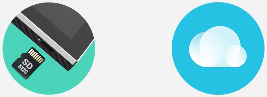 Przechowuj nagrane materiały tak jak Ci wygodnie