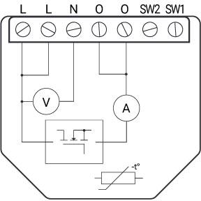 Specyfikacja techniczna Shelly Wave Dimmer EU LR: