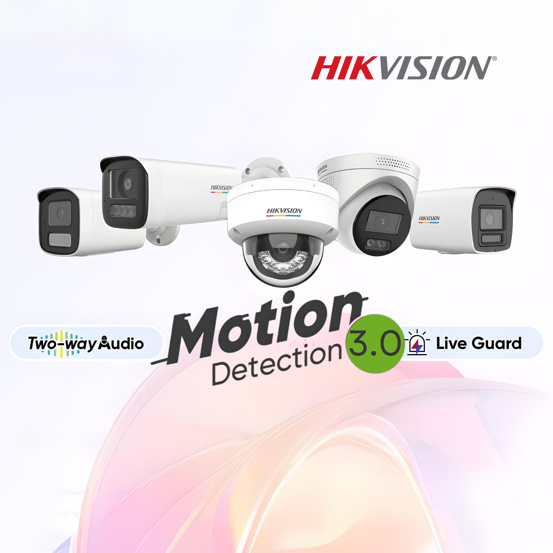 Hikvision Motion Detection 3.0 z aktywnym odstraszaniem