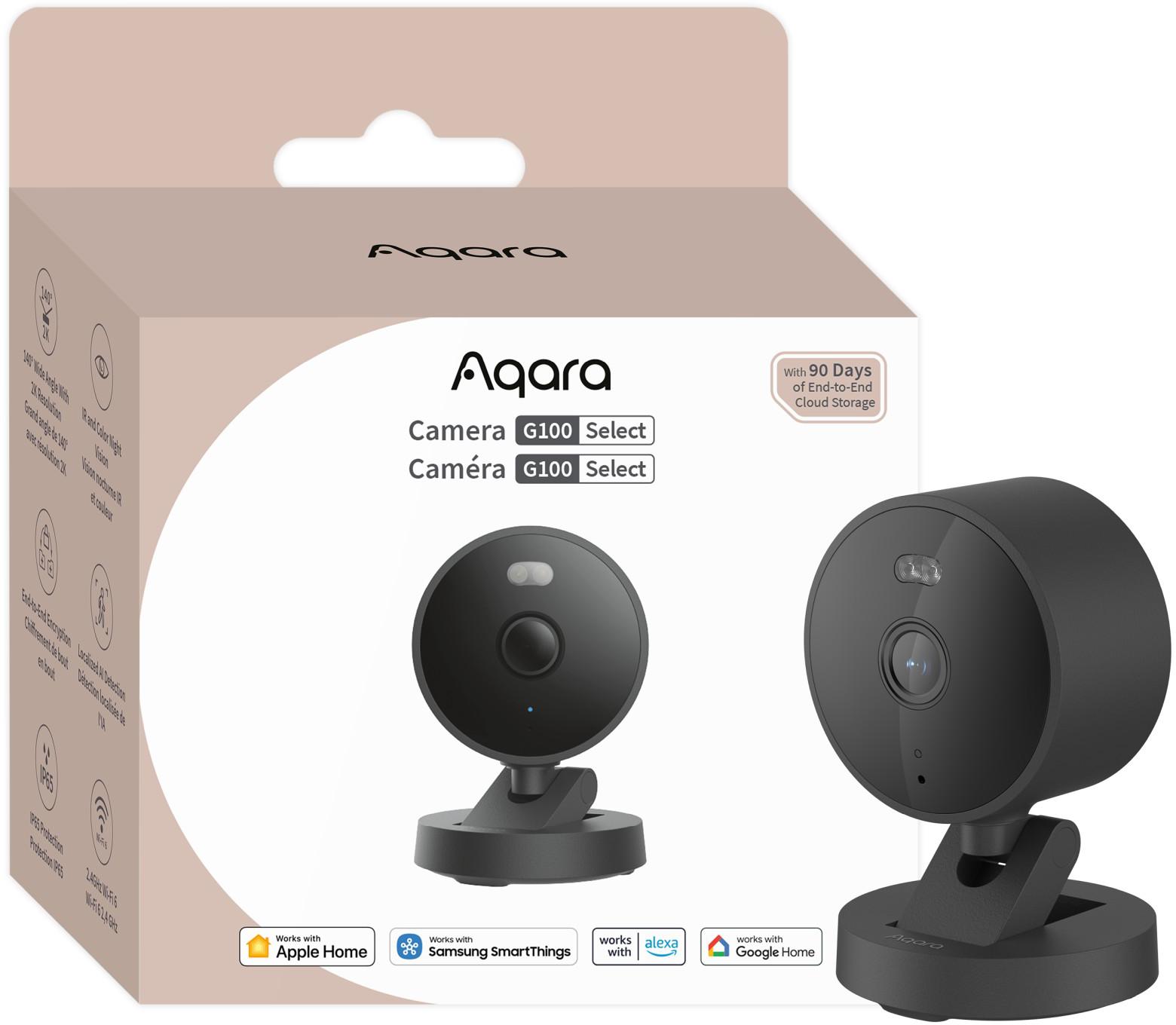 Aqara Camera G100 Select Czarna | Kamera IP | 1296p
