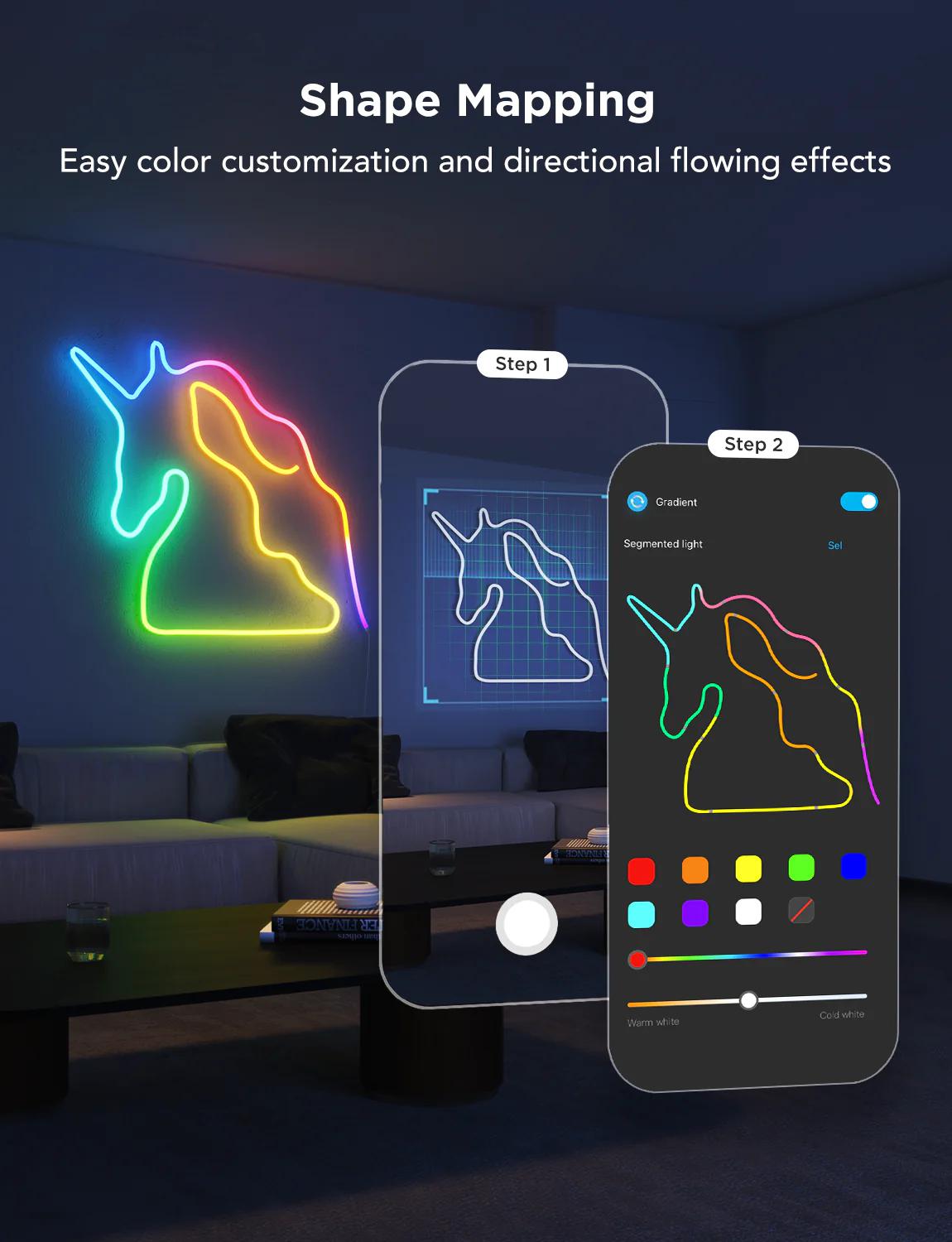 Przewodnik po funkcji Shape Mapping