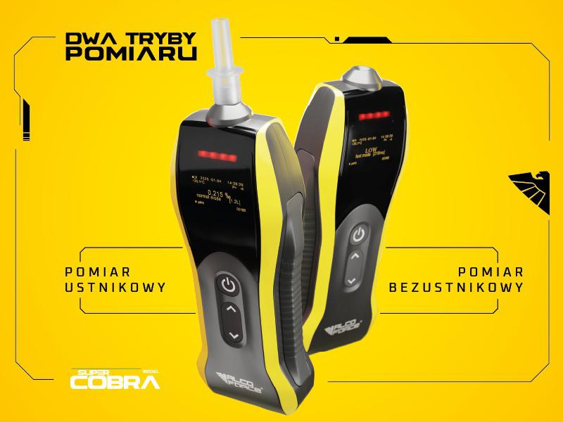 Dva režimy merania – s náustkom a bez náustku