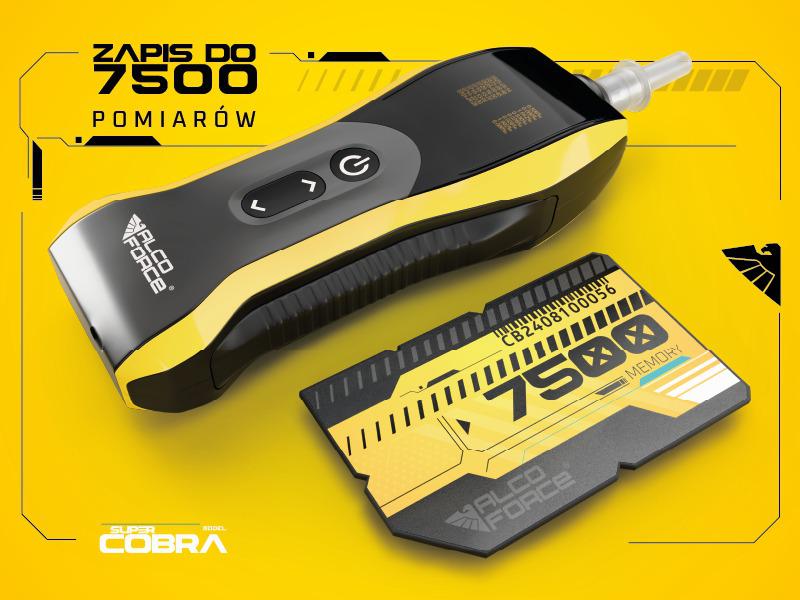 Interná pamäť pre 7 500 meraní – plná kontrola histórie