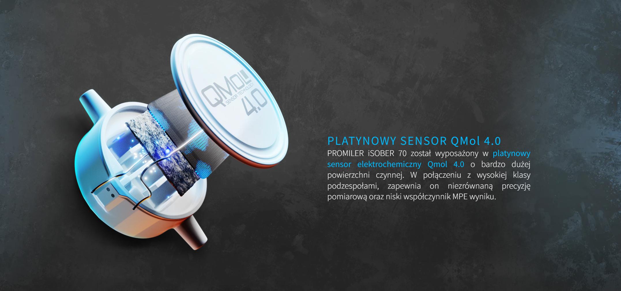 Elektrochemický senzor QMoL 4.0 Platinum – technológia pre uniformované zložky