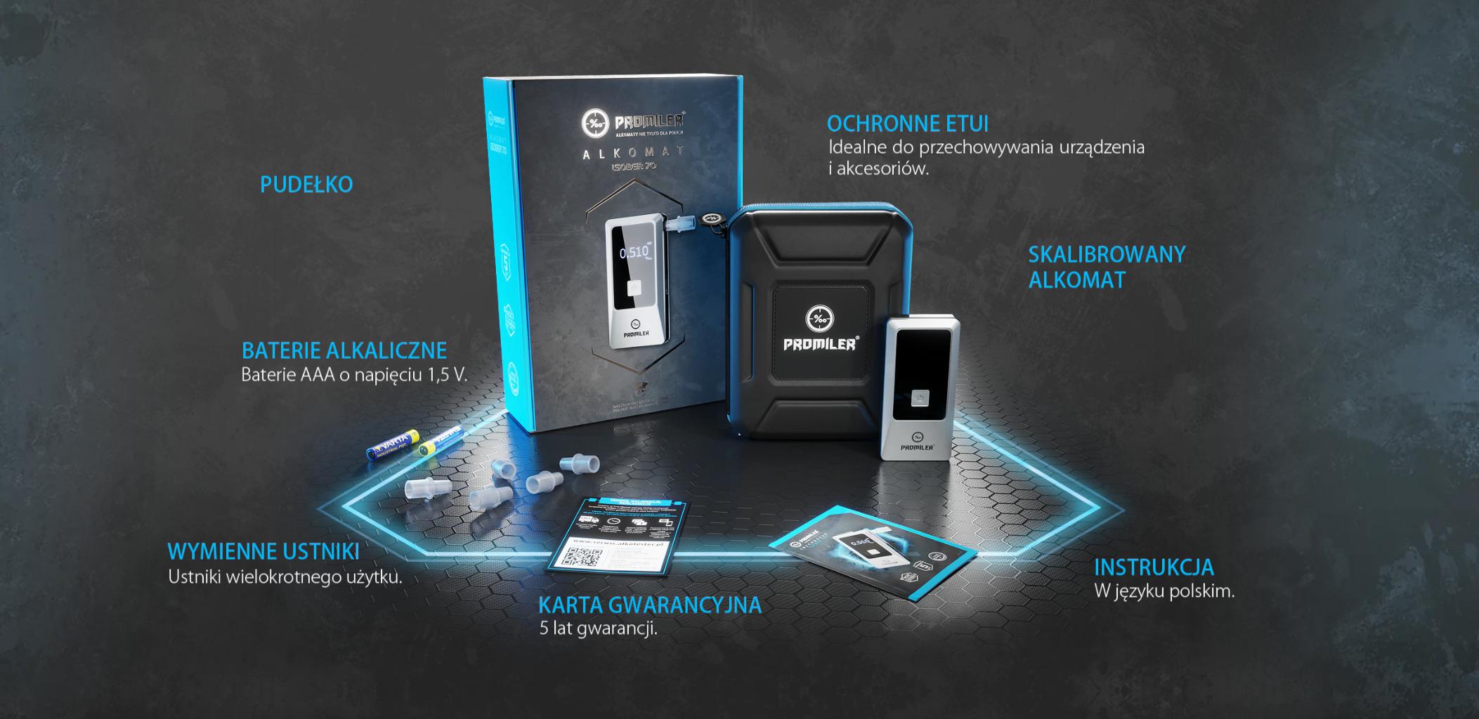 Kompletná sada s puzdrom a 24 mesiacmi bezplatnej kalibrácie