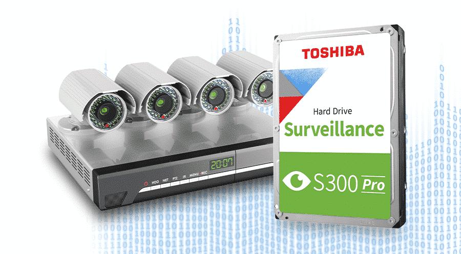 Toshiba S300 Pro etykieta
