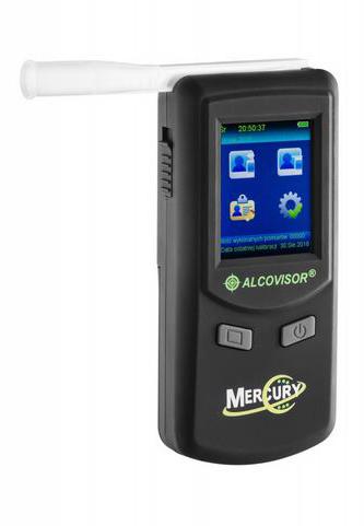 Alkomat Alcovisor Mercury