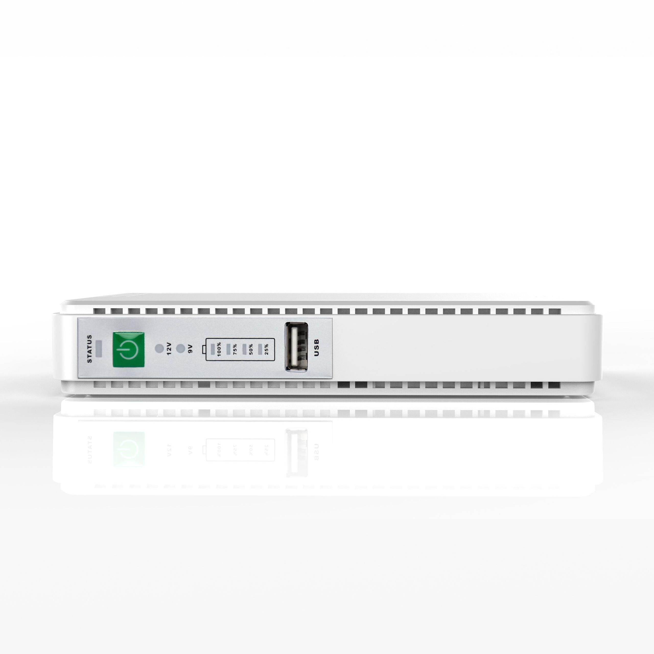 Zasilacz awaryjny Volt Polska MINI UPS DC 5/9/12V 8800mAh do routera / POE