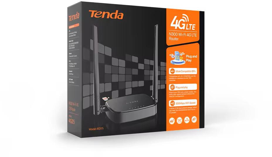 Najważniejsze cechy – Tenda 4G05 LTE