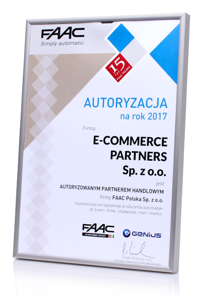 Zestaw do bram garażowych Faac D1000