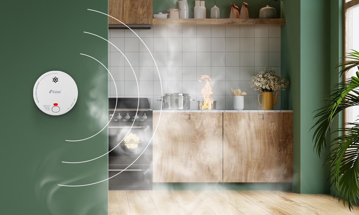 Kidde 2030-DCR + 2030-DSR oglekļa monoksīda un dūmu sensoru komplekts – efektīva aizsardzība jūsu mājām