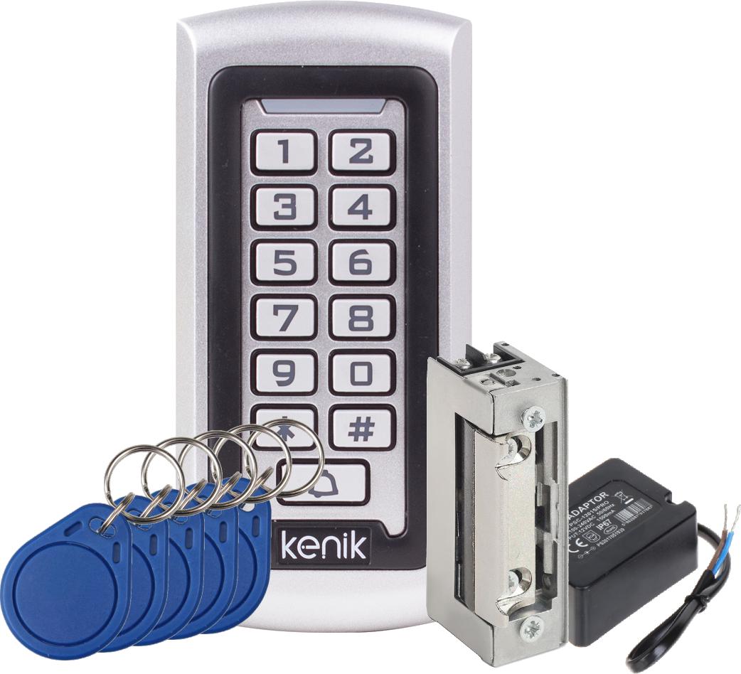 Zestaw kontroli dostępu Kenik KG-K101UW z brelokami i zaczepem