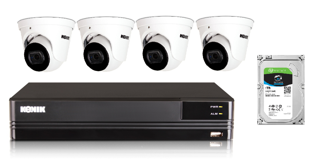 Zestaw monitoringu IP domu Kenik