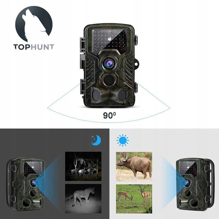 Kamera Leśna TOPHUNT FOTOPUŁAPKA HC800A + KARTA PAMIĘCI microSD GOODRAM CL10 16GB