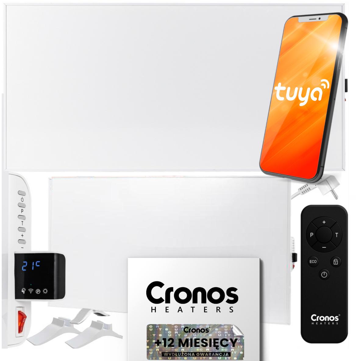 PROMIENNIK PODCZERWIENI 770W - Cronos® Synthelith Pro z Wi-Fi i pilotem + wydłużona gwarancja 12 miesięcy