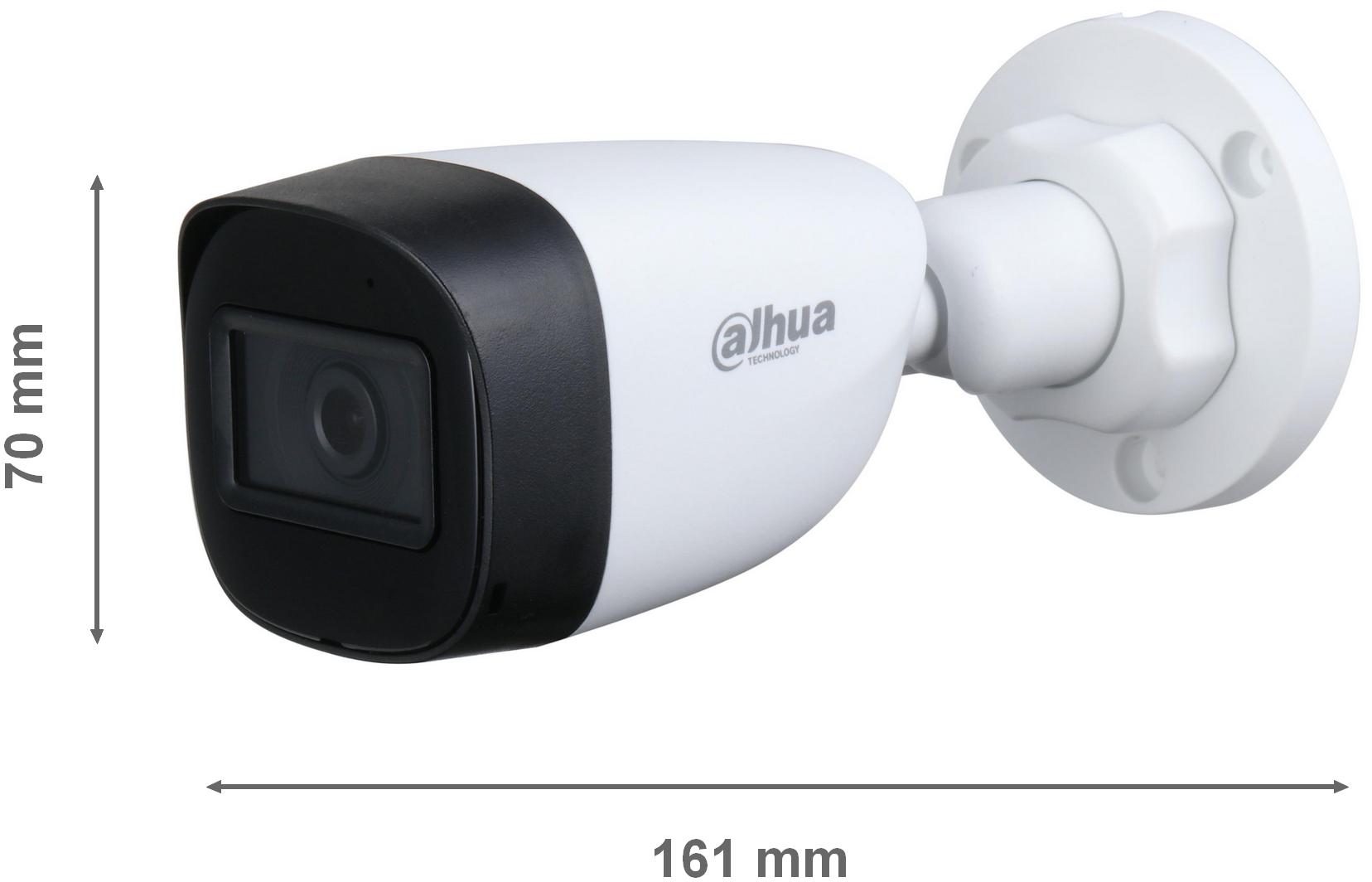 Zestaw monitoringu Dahua COOPER 4x Kamera tubowa FullHD