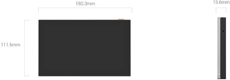 Zestaw wideodomofonowy EZVIZ HP7 z monitorem bezprzewodowym SD7