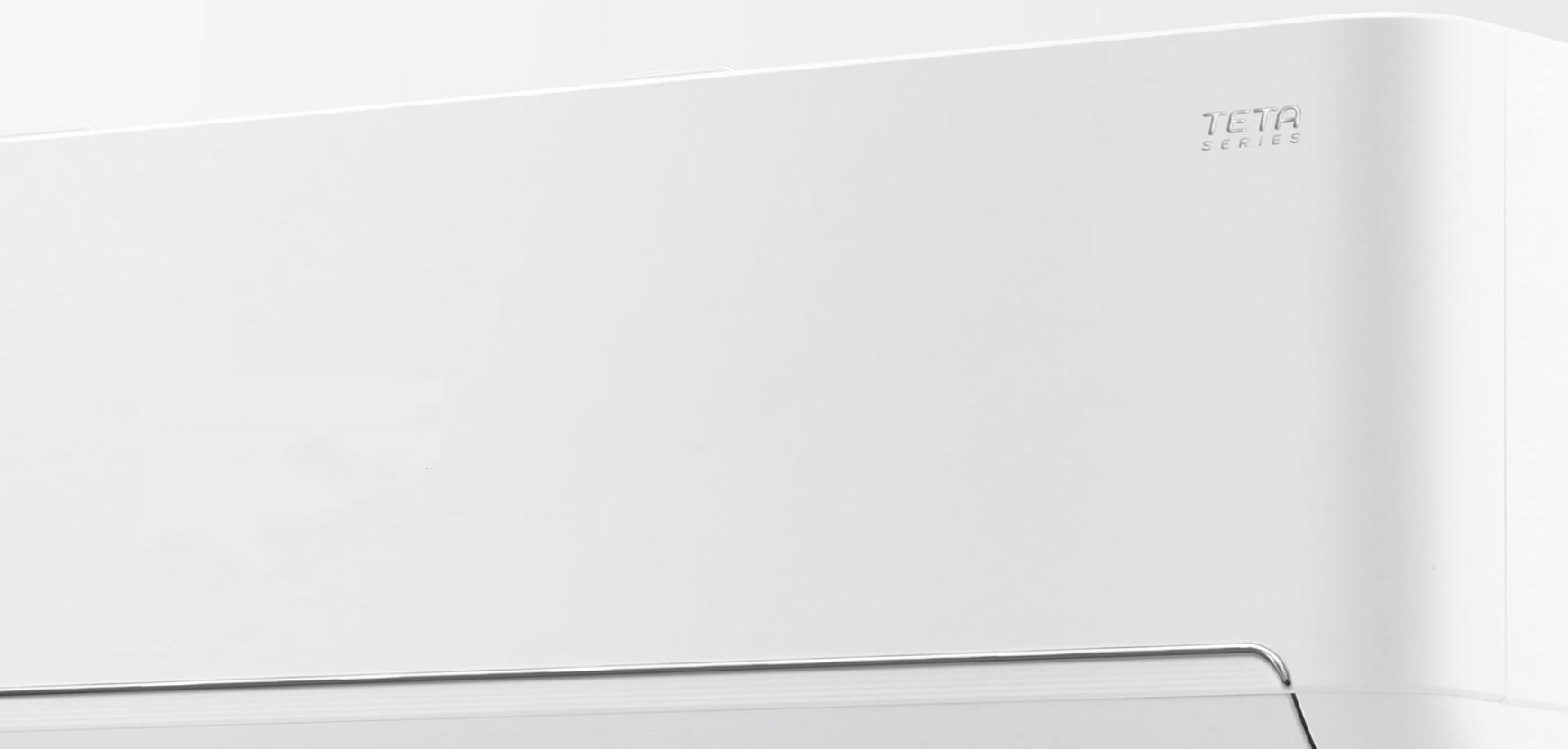 Klimatyzacja Rotenso Teta TA35X 3,5kW WiFi 4D - elegancki, matowy panel frontowy i nowatorska konstrukcja