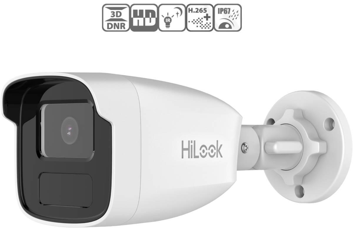 4 kamery IP Hilook bullet 4MPx IPCAM-B4-50IR - kompatybilne z aplikacją mobilną Hik-Connect i wyjątkowo funkcjonalne