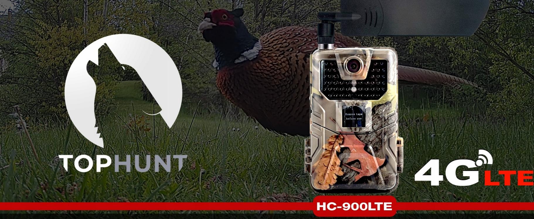 Kamera leśna Top-Hunt HC-900LTE 2K 20MPx 44xIR GSM 4G LTE - fotopułapka doskonała do monitoringu leśnych ostępów