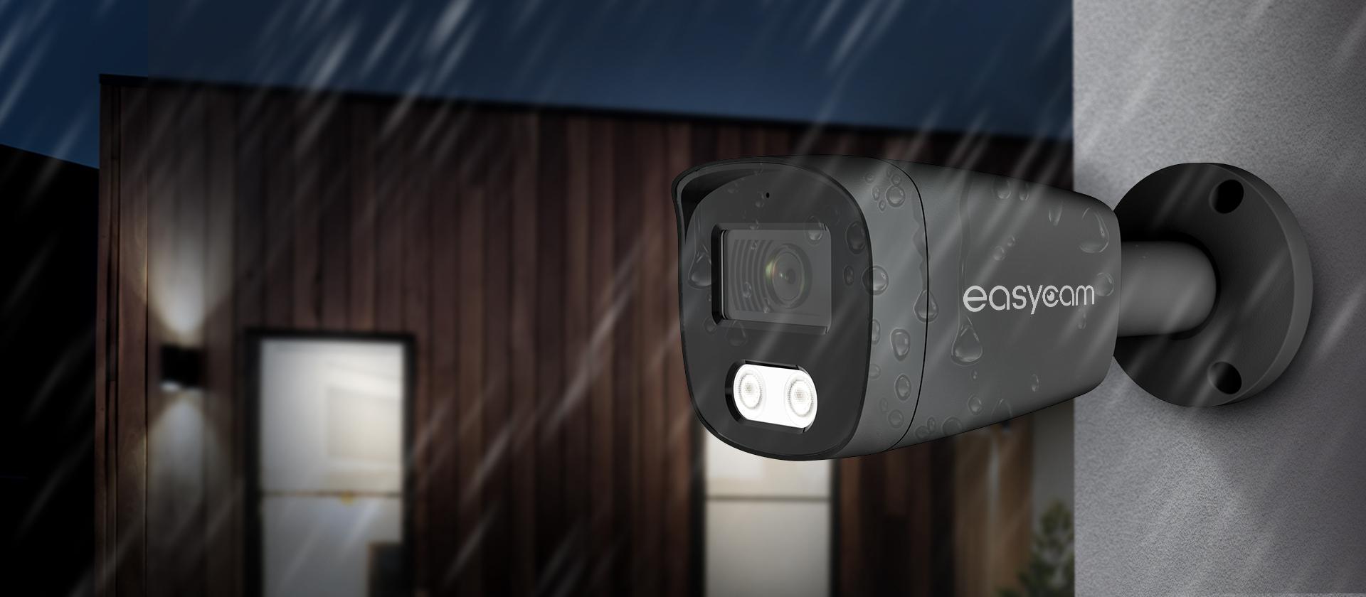 Najważniejsze cechy zestawu do monitoringu IP Easycam 6 kamer: