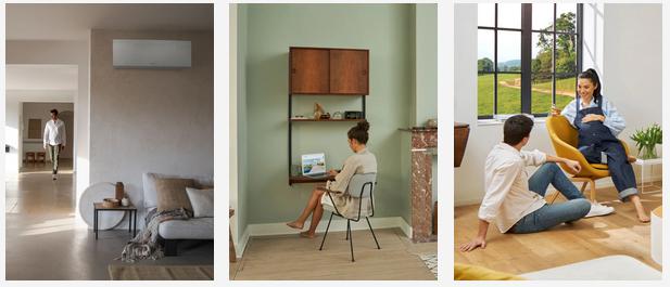 Klimatyzator Split, Pompa ciepła powietrze - powietrze DAIKIN Comfora 5kw