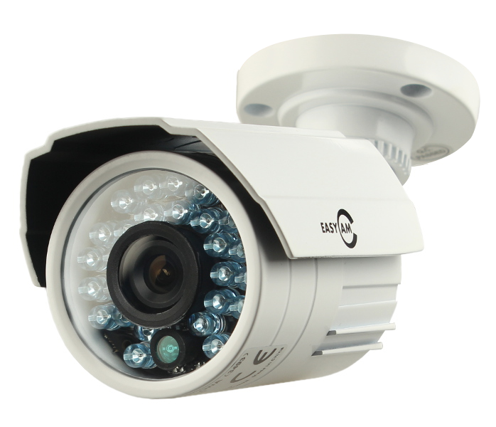 Kamera CMOS Easycam 600 linii, kąt widzenia 72<sup>o</sup>, IR 20m