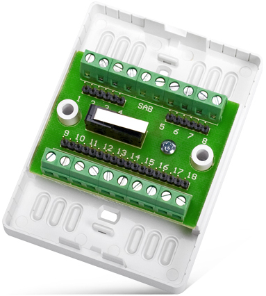 MODUŁY ZACISKÓW MONTAŻOWYCH SATEL MZ-2 S