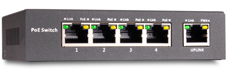 Switch TG-NET 
P1005D-4POE (48V1.25A)